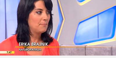 RTVSlo 1, oddaja Dobro Jutro, ERIKA BRAJNIK 19.7.2014