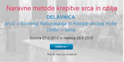 DELAVNICA: Naravne metode krepitve srca in ožilja