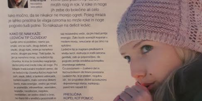 Ogrejmo mrzle roke in noge
