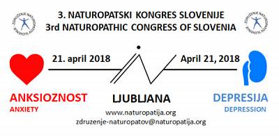 3. naturopatski kongres “Anksioznost in depresija v naturopatiji”