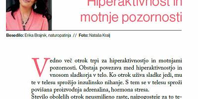 Hiperaktivnost in motnje pozornosti