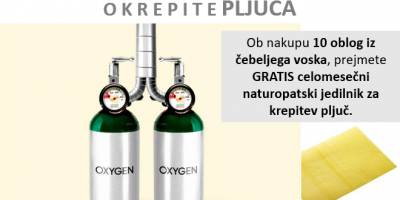 Obloge iz voska in mesečni pljučni jedilnik