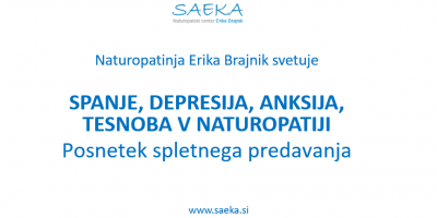 Spanje, depresija, anksija, tesnoba