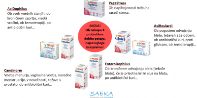 Akcija 4 + 1 gratis!