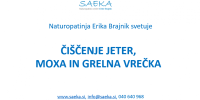Čiščenje jeter, moxa in grelna vrečka