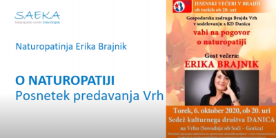 O naturopatiji, zakaj deluje