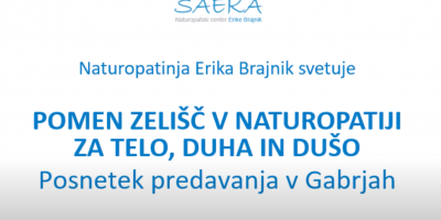 Pomen zelišč v naturopatiji