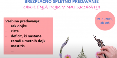 Obolenja dojk v naturopatiji