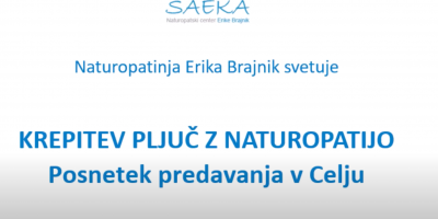 Pljuča v naturopatiji
