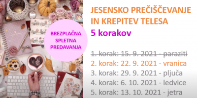 Jesensko prečiševanje – 2. korak Vranica