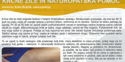 Krčne žile in naturoparska pomoč