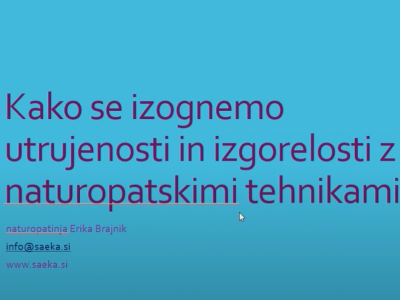 Izgorelost v naturopatiji
