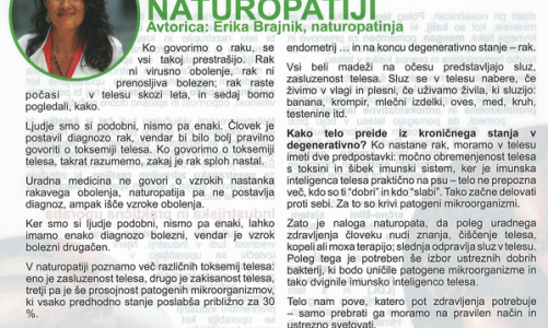 Rakava obolenja v naturopatiji