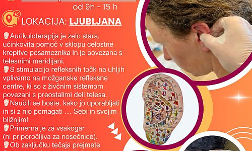 NATUROPATSKI VIKEND TEČAJ AURIKULOTERAPIJE V MESECU JUNIJU!