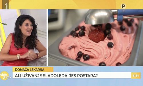 Domača lekarna: Ali uživanje sladoleda res postara?