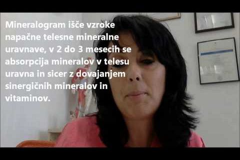 Erika Brajnik, mineralogram test las