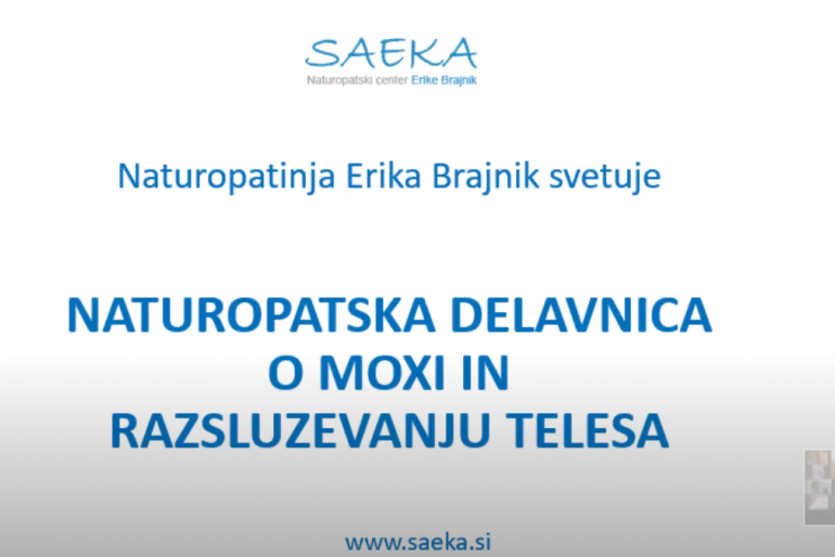 Naturopatska delavnica o moxanju
