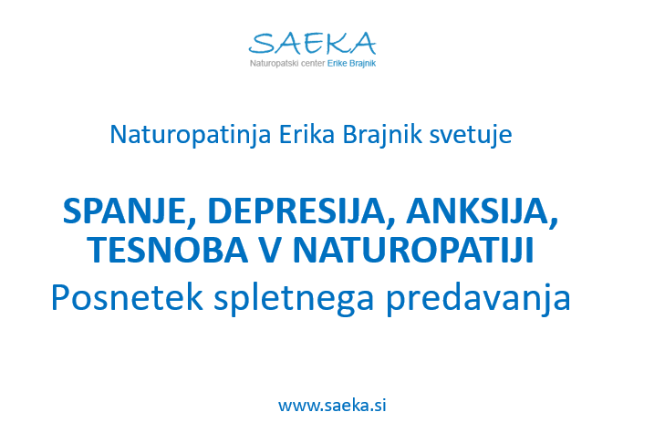 Spanje, depresija, anksija, tesnoba