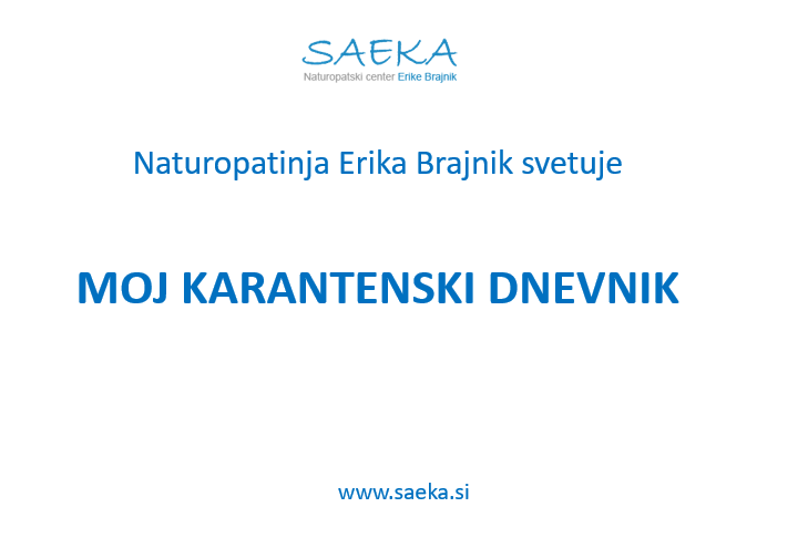 Moj karantenski dnevnik